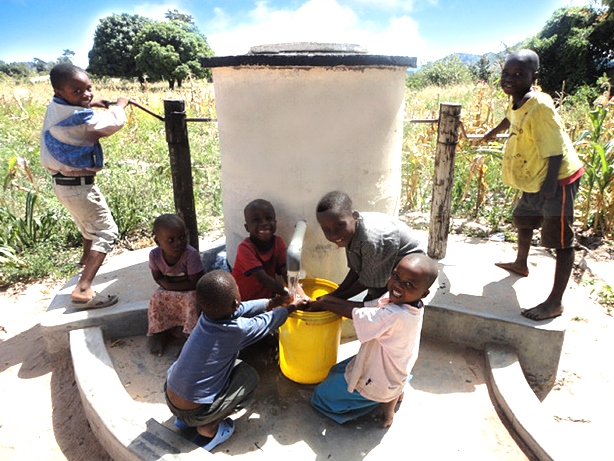 Aquaid Elephant Pump in Africa