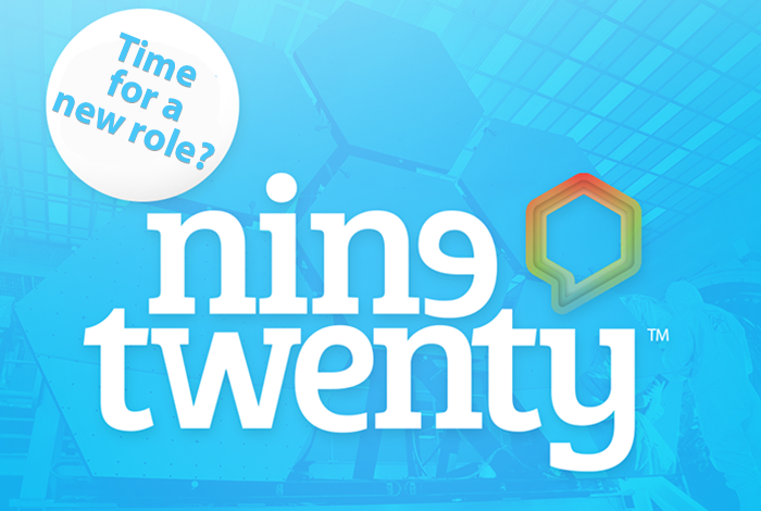 Time for a new role with Nine Twenty Recruitment