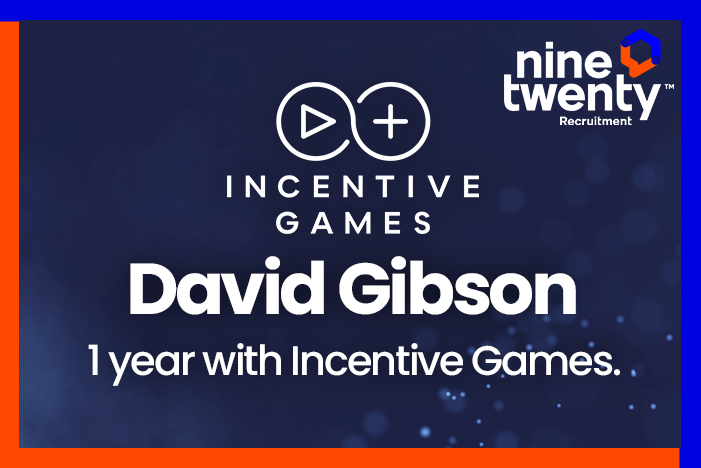 An exciting first year at Incentive Games with Developer - David Gibson