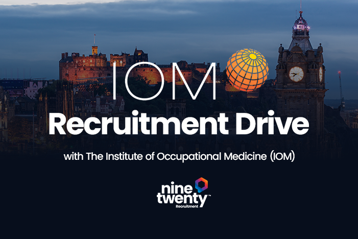 Nine Twenty Engineering &amp; Manufacturing are supporting The Institute of Occupational Medicine (IOM) with their latest recruitment drive