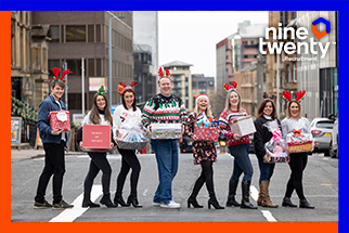 Nine Twenty Recruitment Support the Glasgow Basket Brigade Christmas Appeal